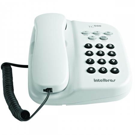Telefone TC500 Branco Com CHAVE